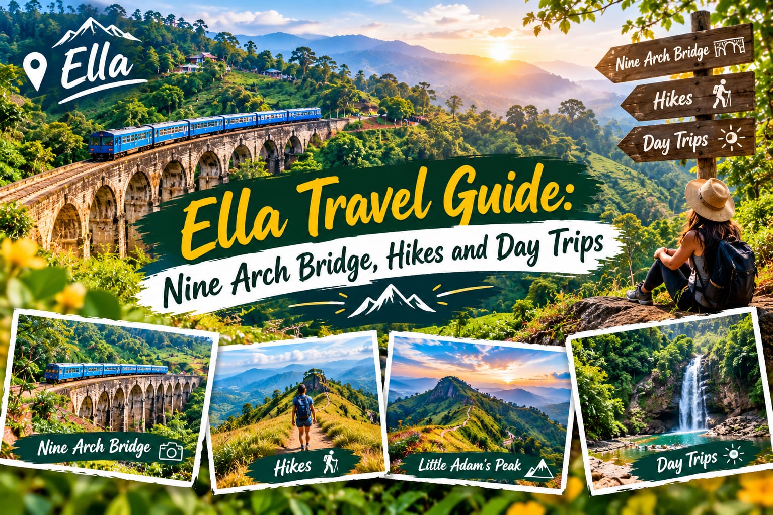 Ella Travel Guide –  Nine Arch Bridge, Hikes and Day Trips