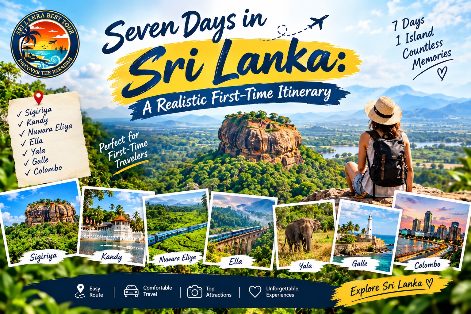 Seven Days in Sri Lanka –  A Realistic First-Time Itinerary