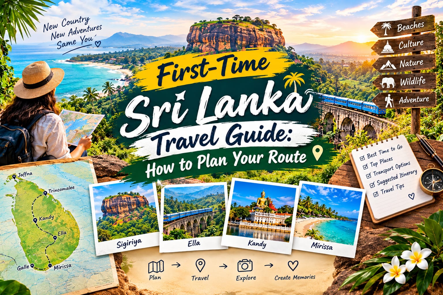 First-Time Sri Lanka Travel Guide –  How to Plan Your Route