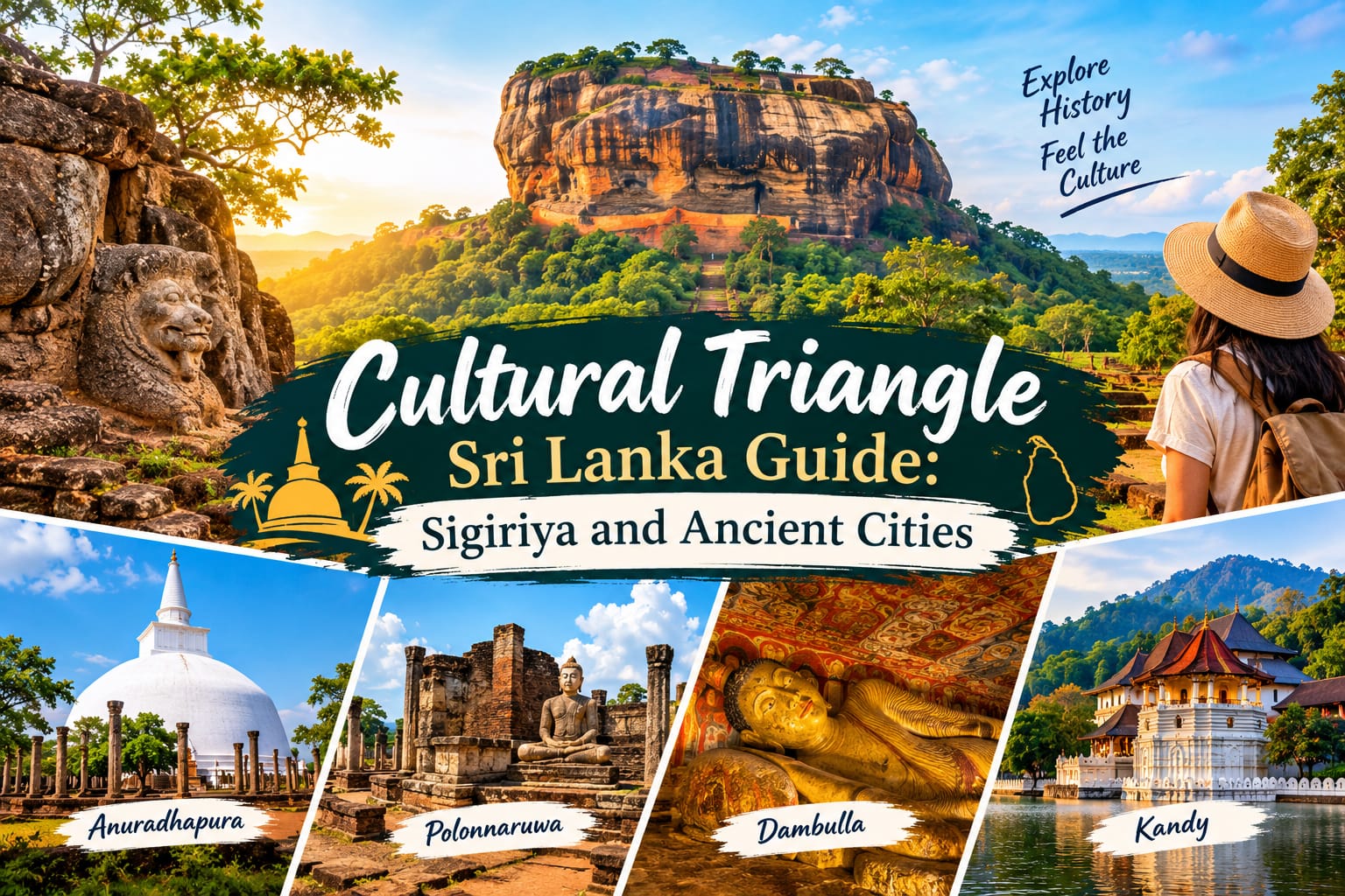 Cultural Triangle Sri Lanka Guide –  Sigiriya and Ancient Cities