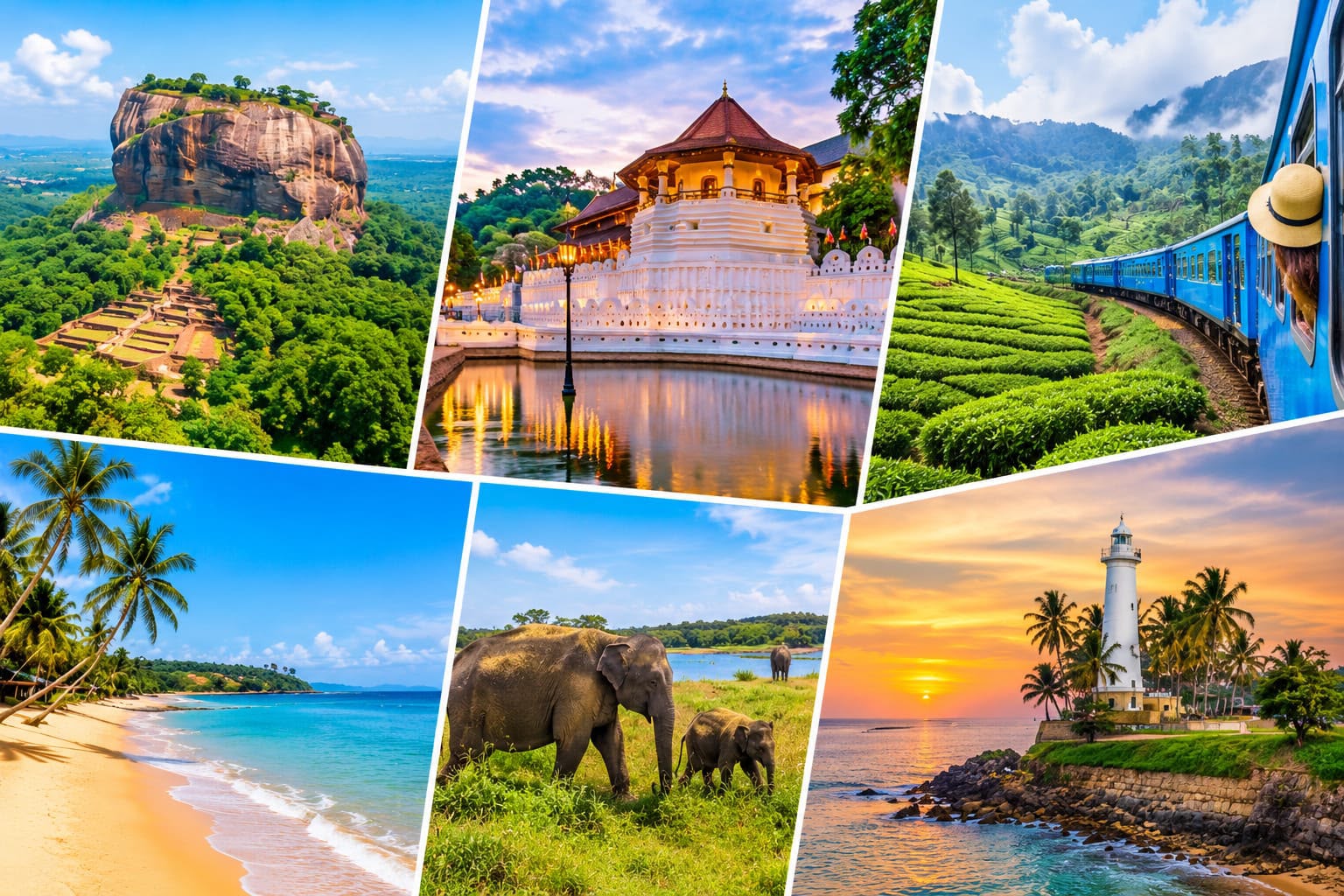 Sri Lanka 6-day tour itinerary: Kandy, Nuwara Eliya, Haputale, Ella